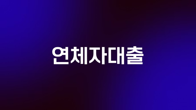 연체자대출