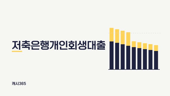 저축은행개인회생대출